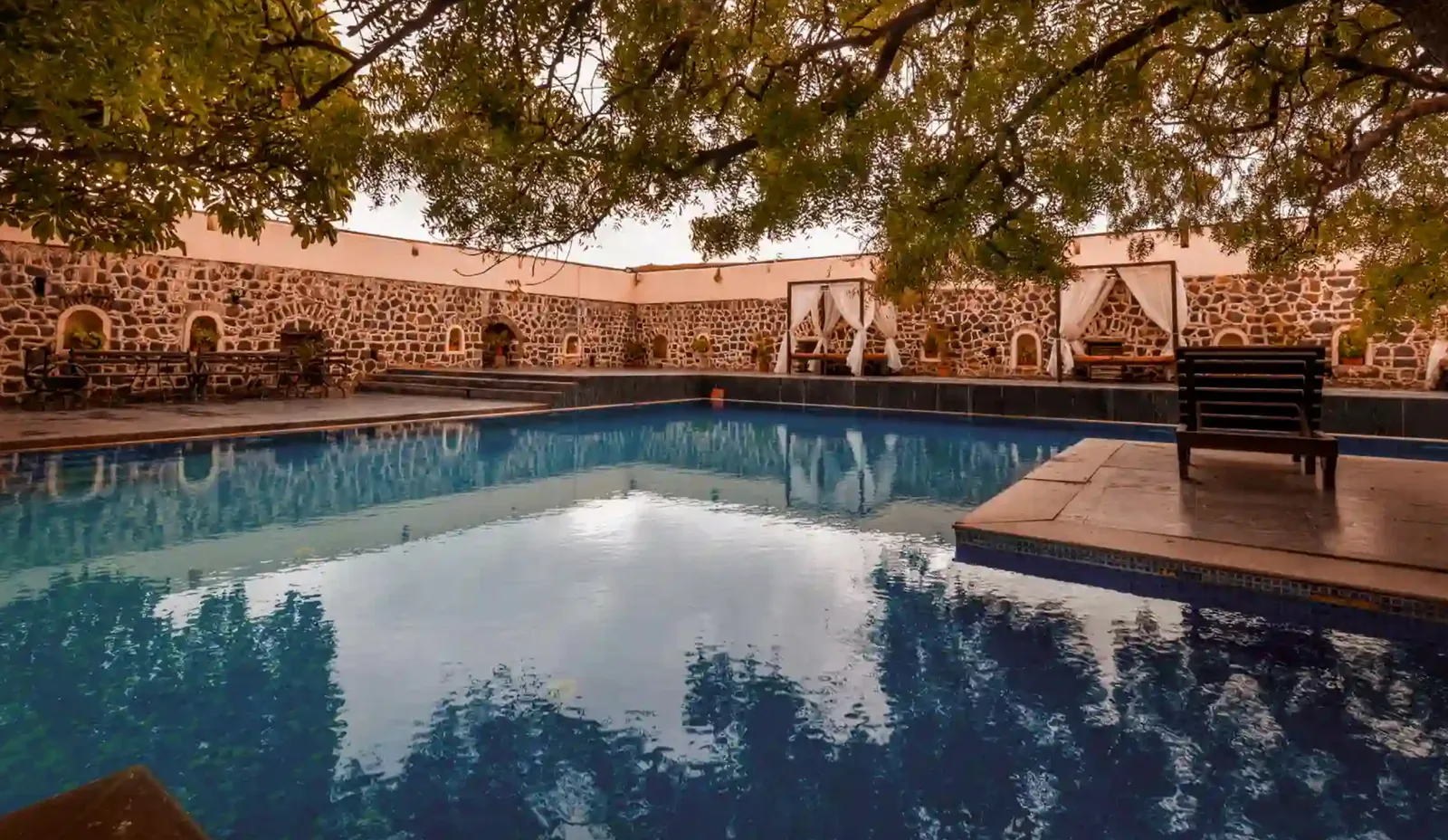 Fort Jadhavgadh, A Gadh Heritage Hotel – Pool Exotica project